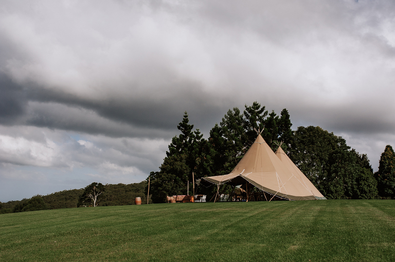 Maleny Retreat Tipi Wedding Sunshine Coast