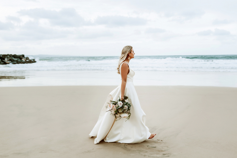 Modern Minimalist Beach Wedding