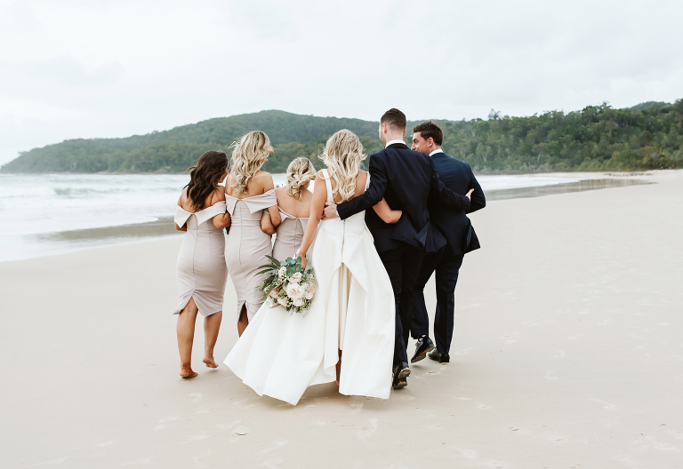 Modern Minimalist Beach Wedding