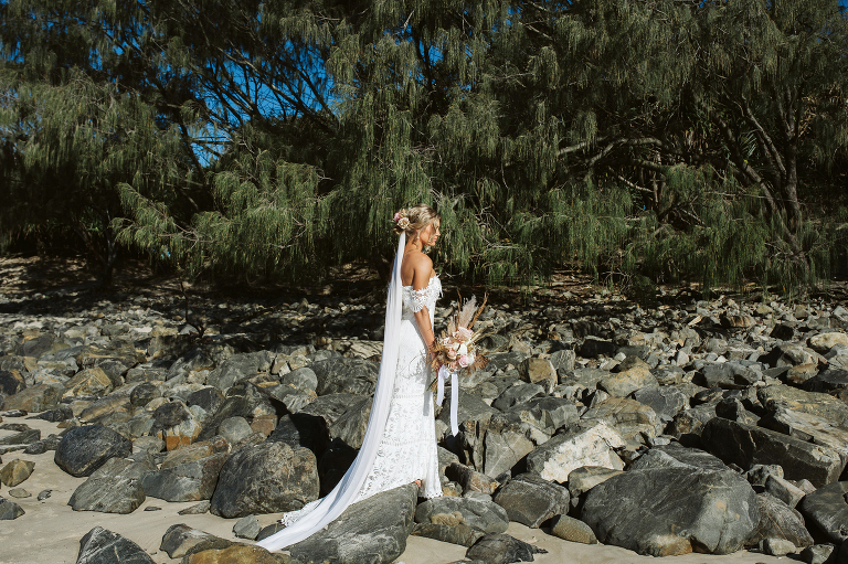 Relaxed Tweed Coast Beach Wedding Cabarita ASH & STONE